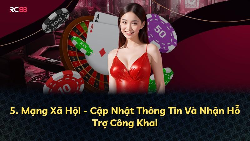 5. Mạng Xã Hội - Cập Nhật Thông Tin Và Nhận Hỗ Trợ Công Khai