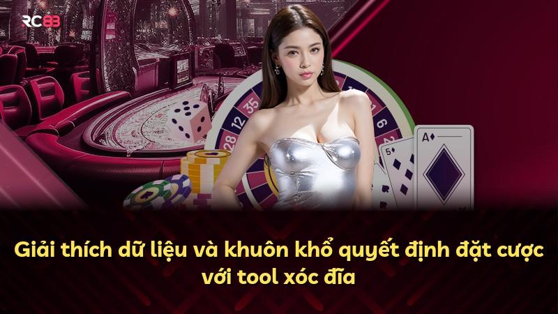 Giải thích dữ liệu và khuôn khổ quyết định đặt cược với tool xóc đĩa