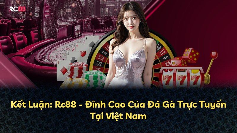 Kết Luận: Rc88 - Đỉnh Cao Của Đá Gà Trực Tuyến Tại Việt Nam